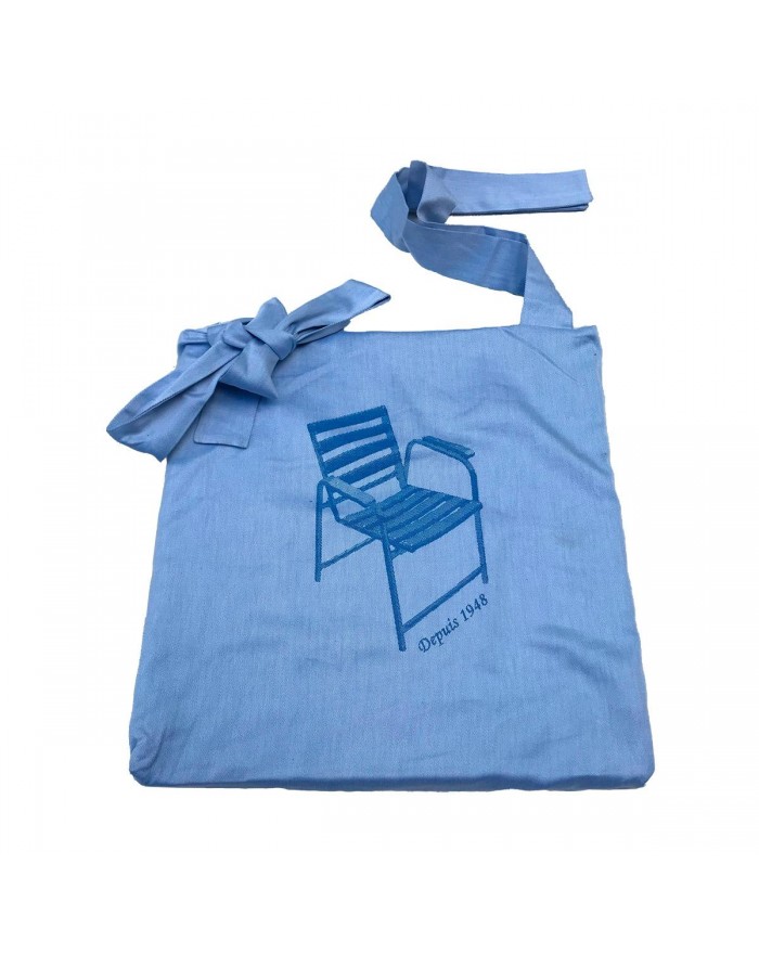 Galette / coussin pour Chaise Bleue
